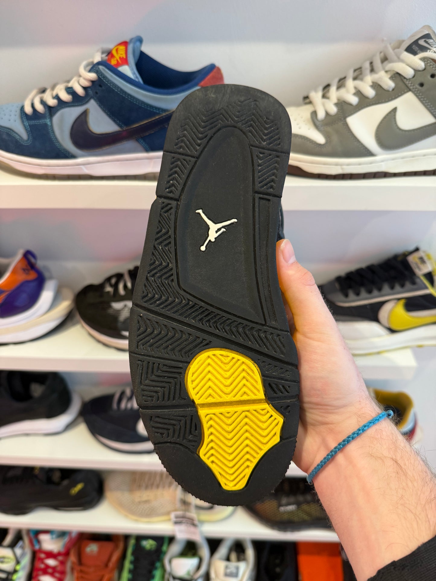 Nike Air Jordan 4 Yellow Tunder