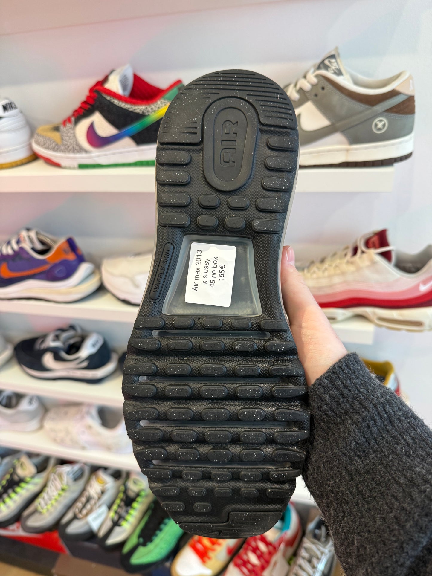 Nike Air Max 2013 Black X Stüssy