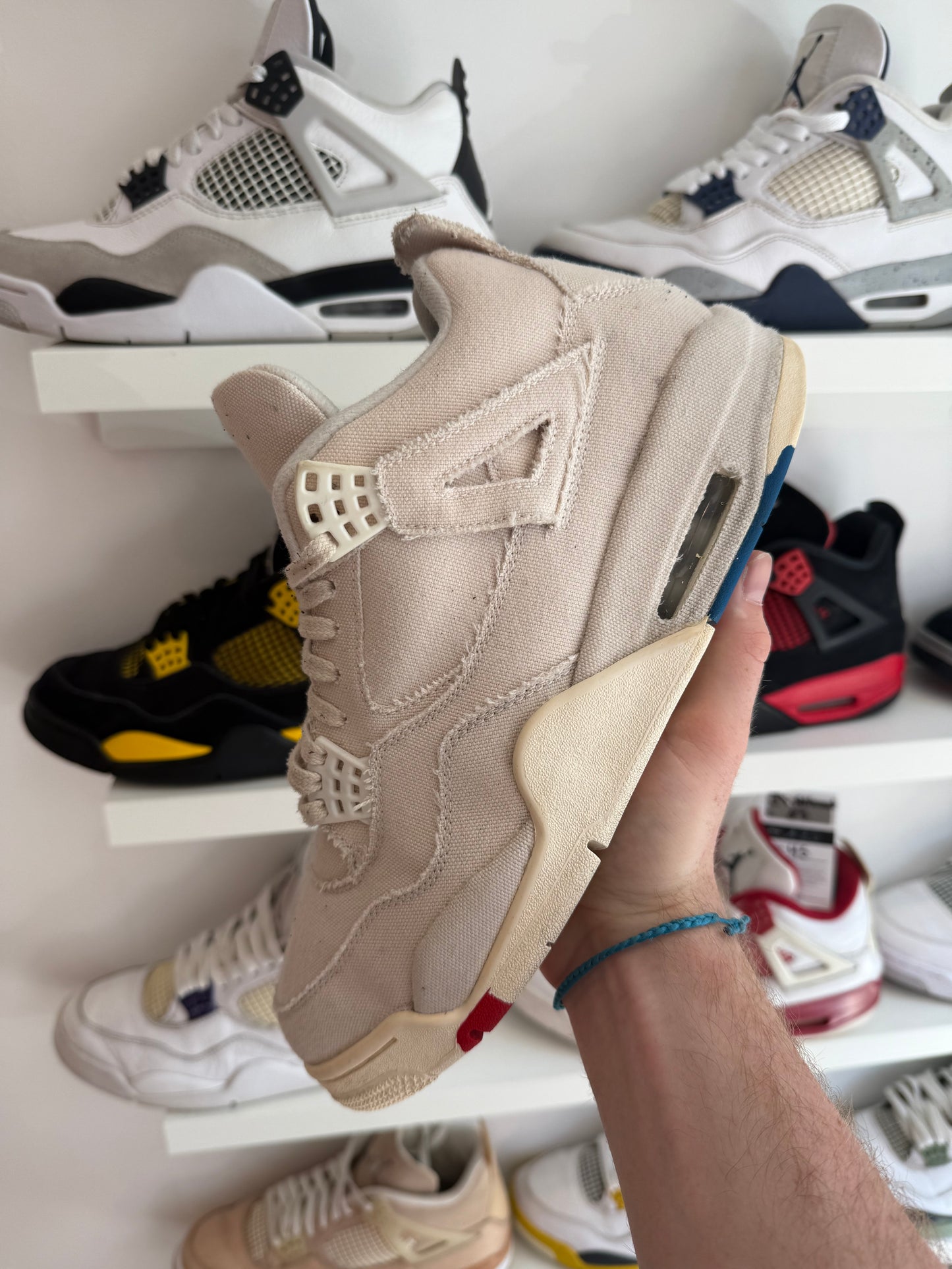 Nike Air jordan 4 White Canva W