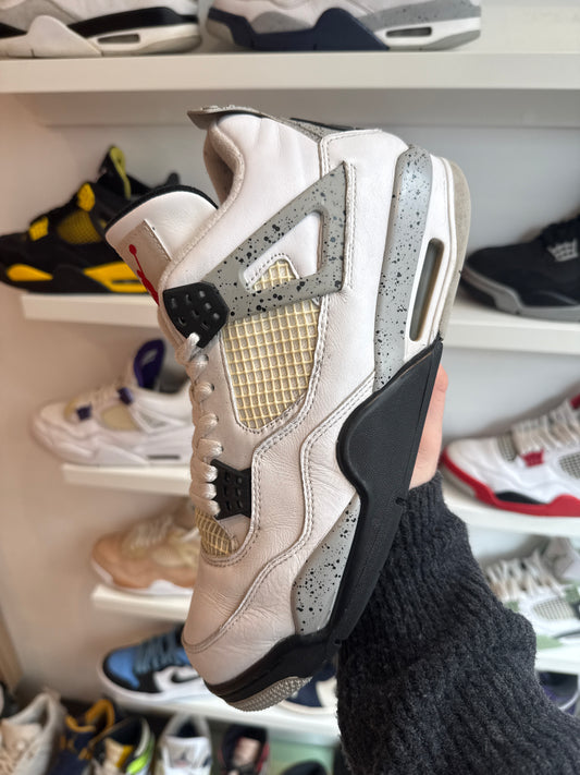 Nike Air Jordan 4 White cément