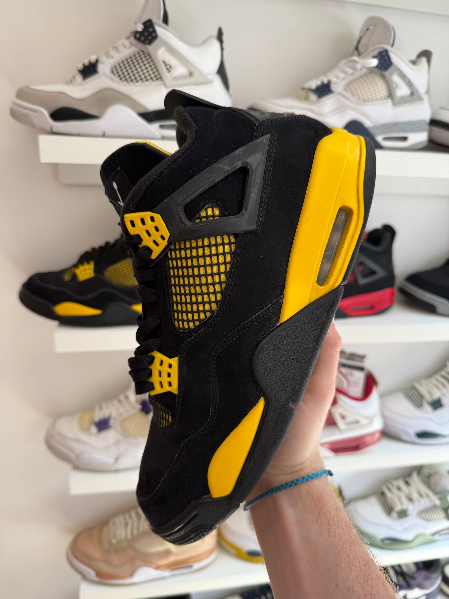 Nike Air Jordan 4 Yellow Tunder