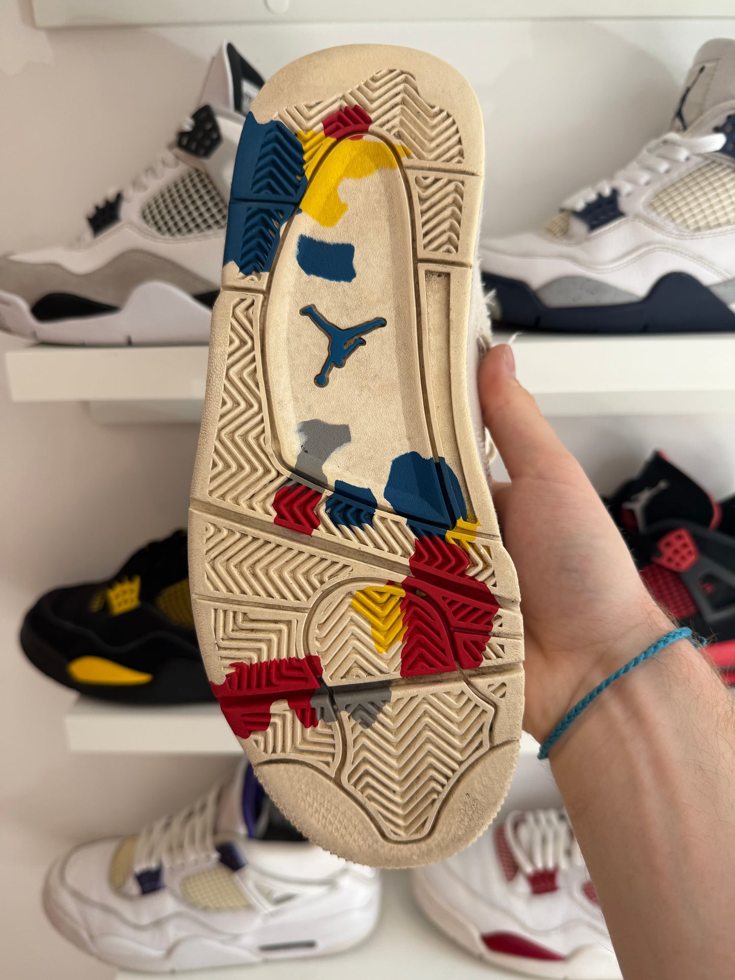 Nike Air jordan 4 White Canva W