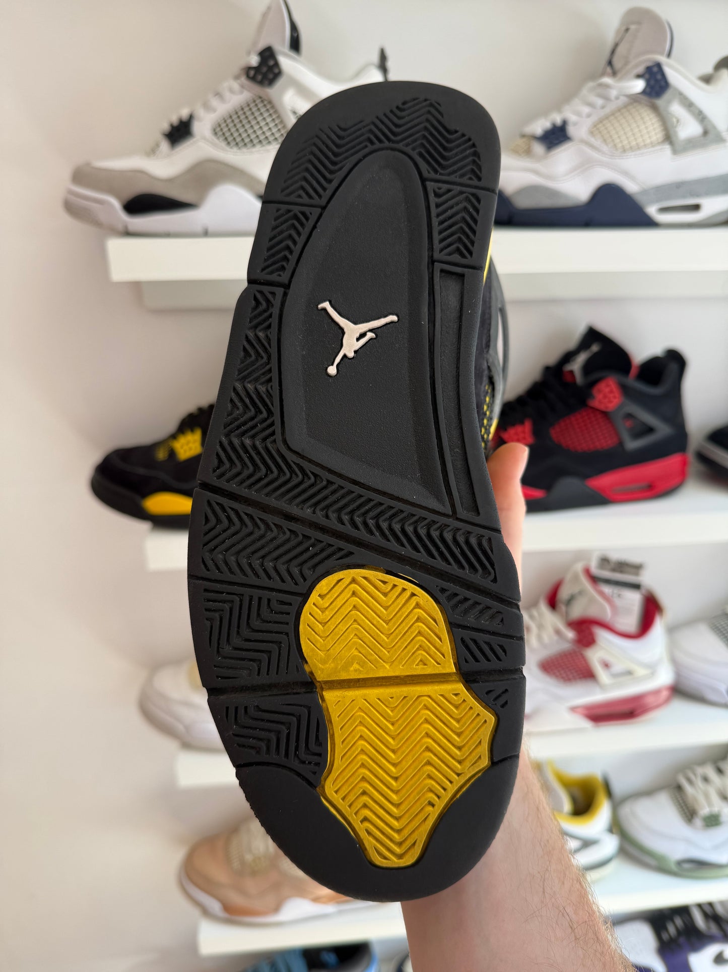 Nike Air Jordan 4 Yellow Tunder