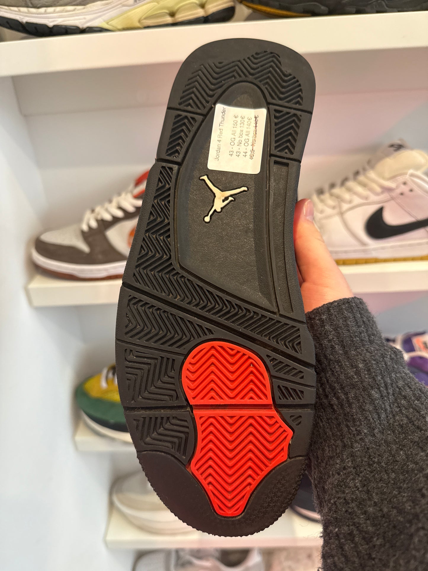 Nike Air Jordan 4 Red Tunder