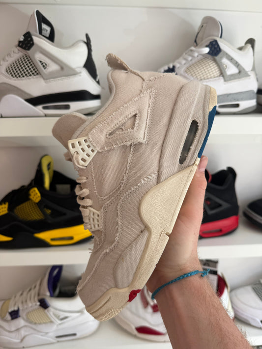 Nike Air jordan 4 White Canva W