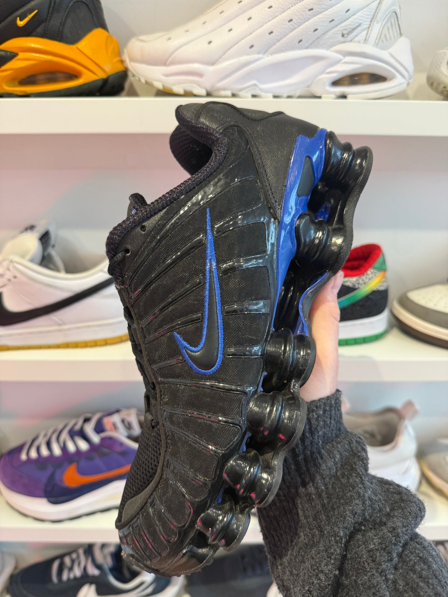 Nike Shox Tl Black Racer Blue