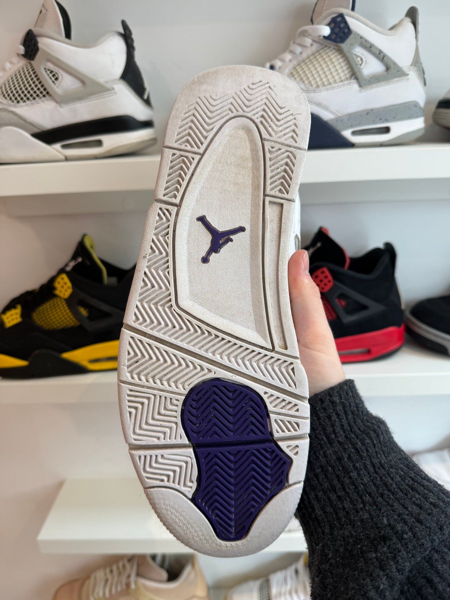 Nike Air Jordan 4 Metallic Purple