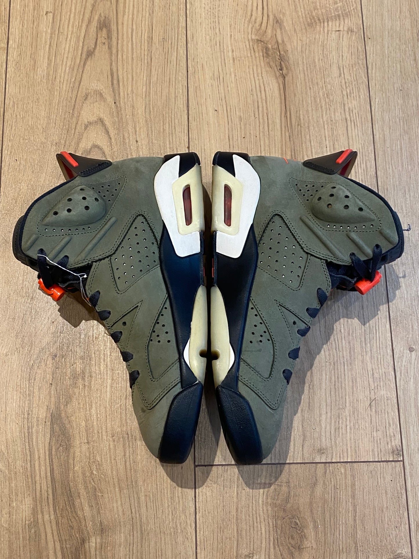 Nike air jordan 6 retro x Travis Scott kaki