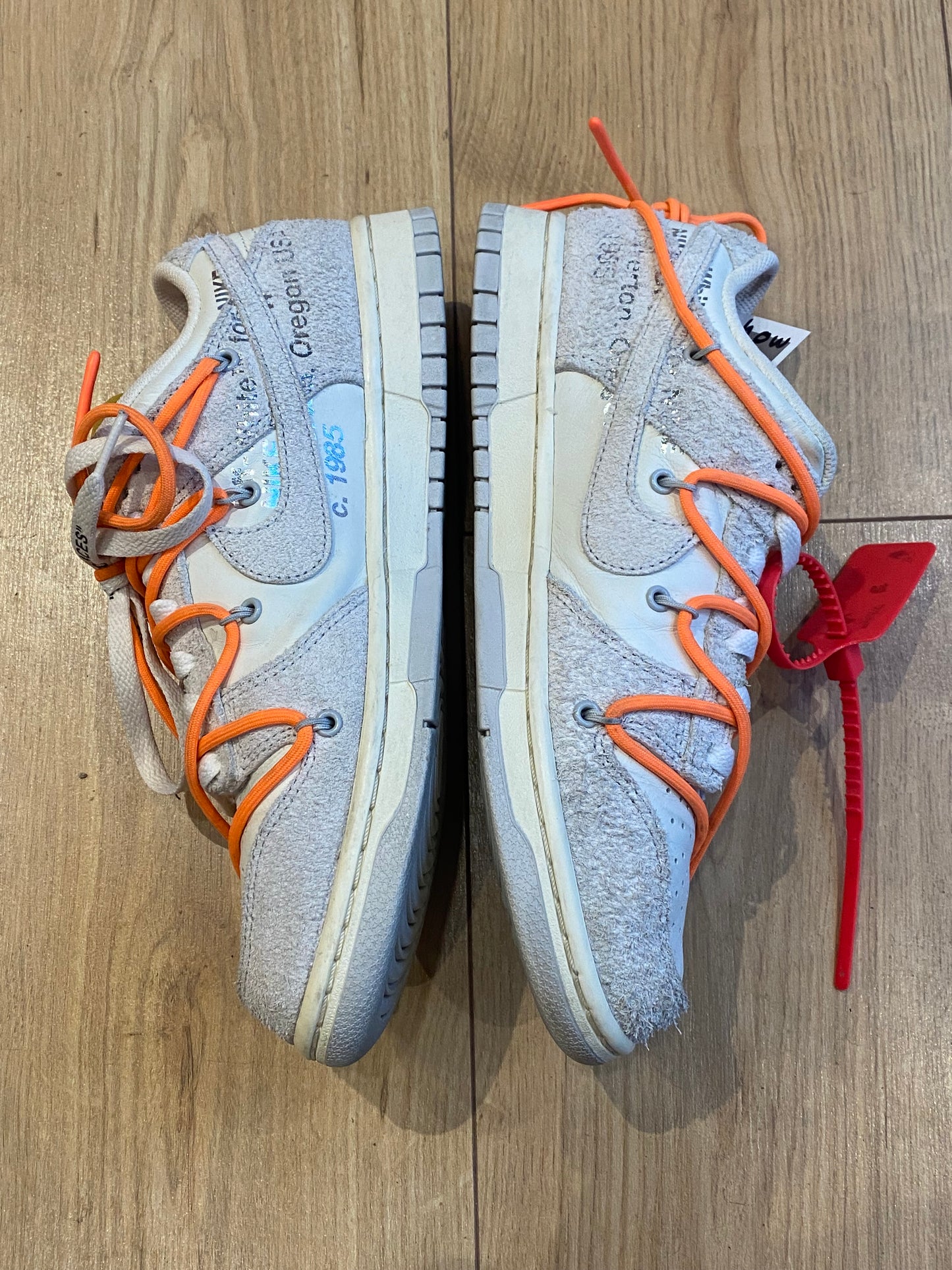 Nike x off white dunk low lot 31