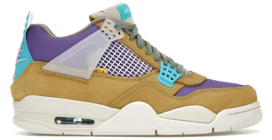 Nike air jordan 4 x union desert moss