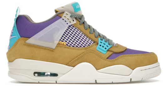 Nike air jordan 4 x union desert moss