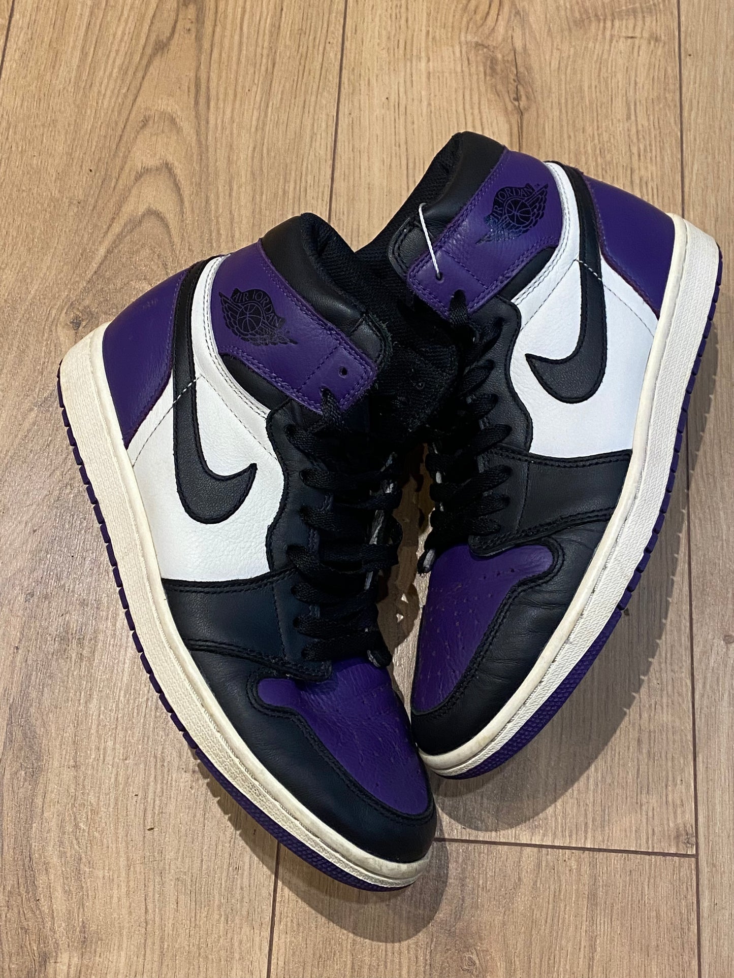 Nike air jordan 1 high retro court purple 1.0