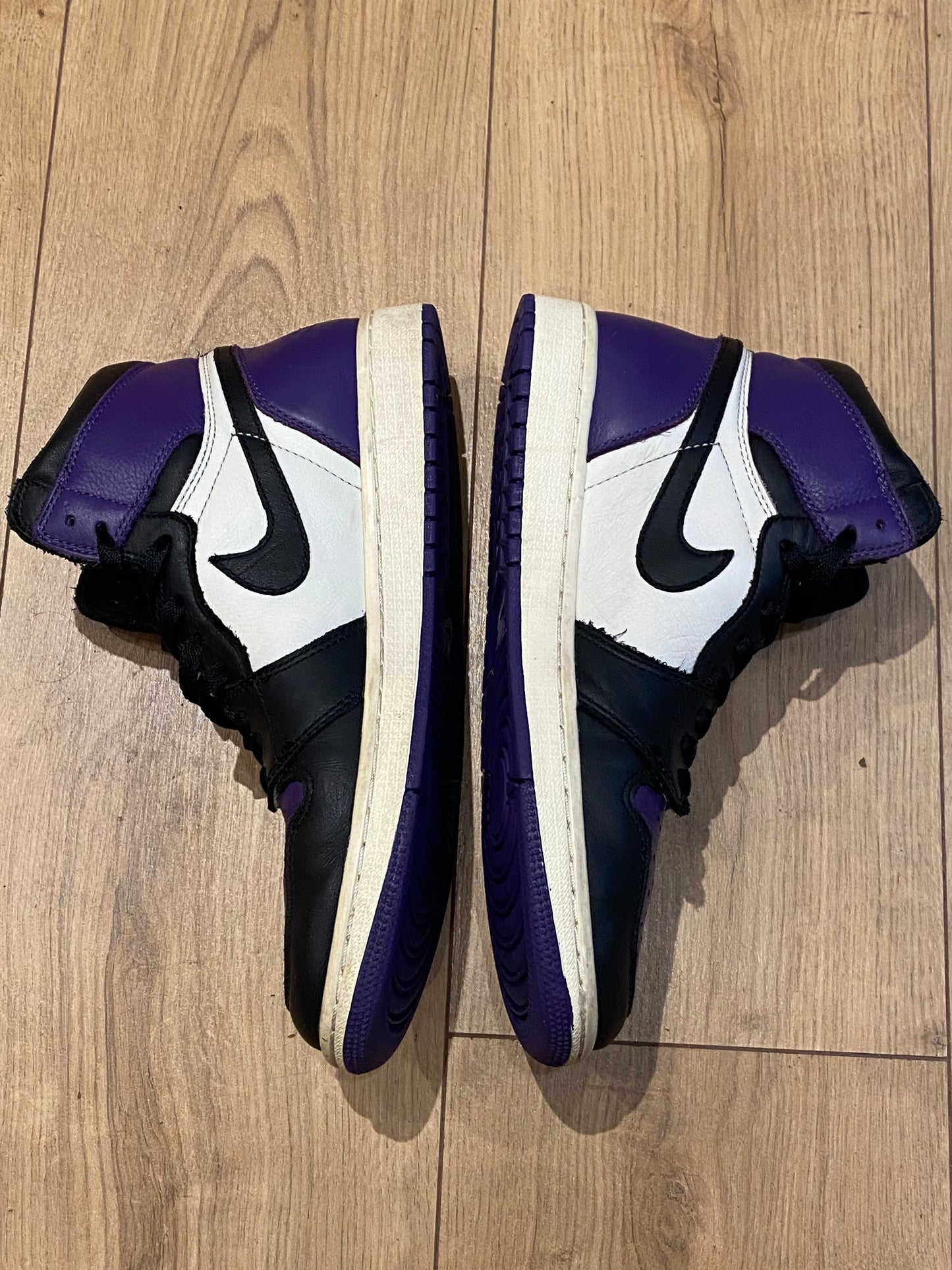 Nike air jordan 1 high retro court purple 1.0